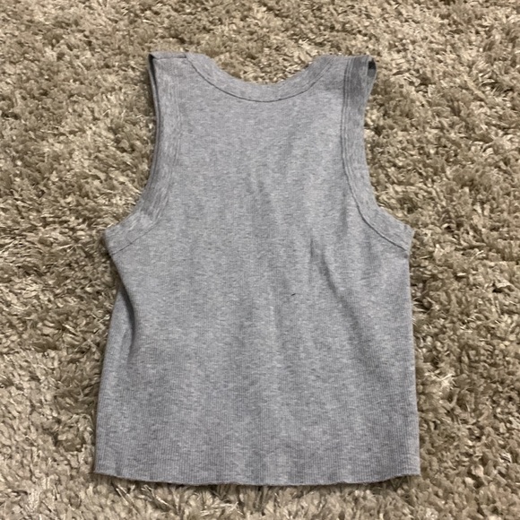 Gray Brandy Melville Tank - Picture 3 of 4